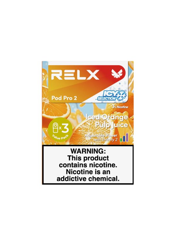 Iced Orange Pulp Juice