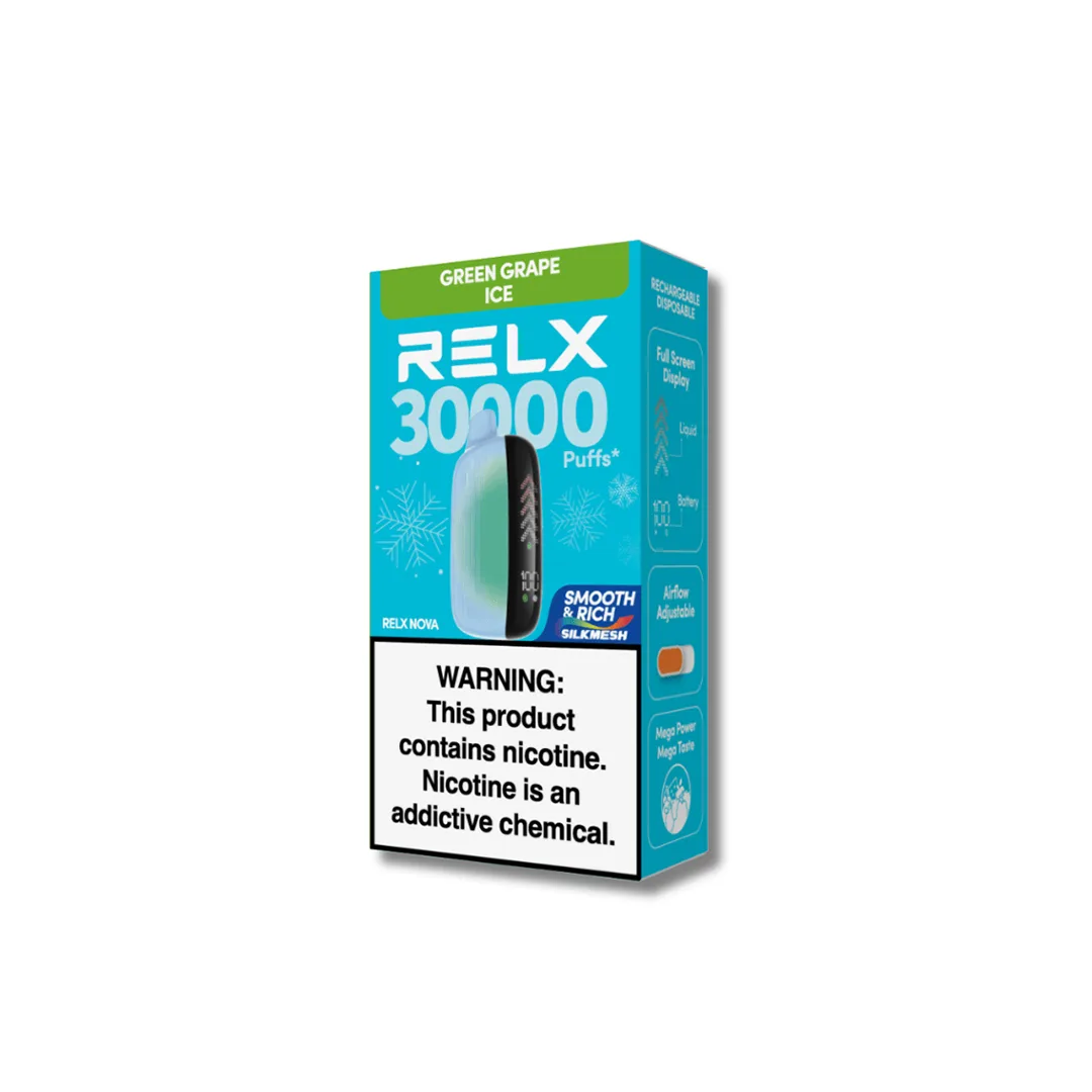 relx nova Green Grape Ice